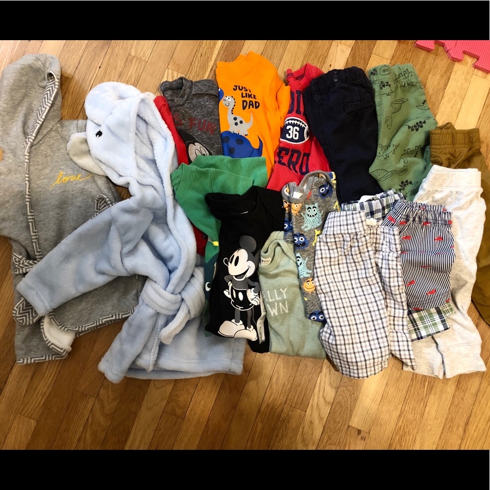 Baby Boy Lot 17 pieces